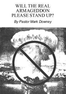 Booklet cover "Will the Real Armageddon Please Stand Up?"