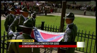 Half-breed female governor of South Carolina, Nikki Haley, signed a decree to take away the heritage of a people, ceremonially removed the South Carolina removes the Confederate battle flagConfederate battle flag from the state capitol. - See more at: http://kinsmanredeemer.com/image/south-carolina-removes-confederate-battle-flag#sthash.XS8UVCpy.dpuf
