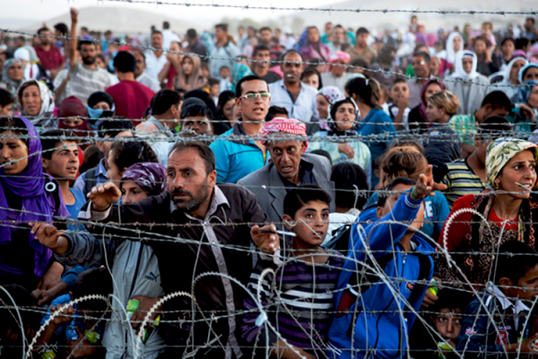 Syrian refugees flooding into White countries has quickly turned into a crisis management nightmare.