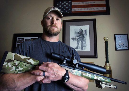 Navy Seal Chris Kyle, a pawn for jewish machinations to destroy opposition to the jew world order.