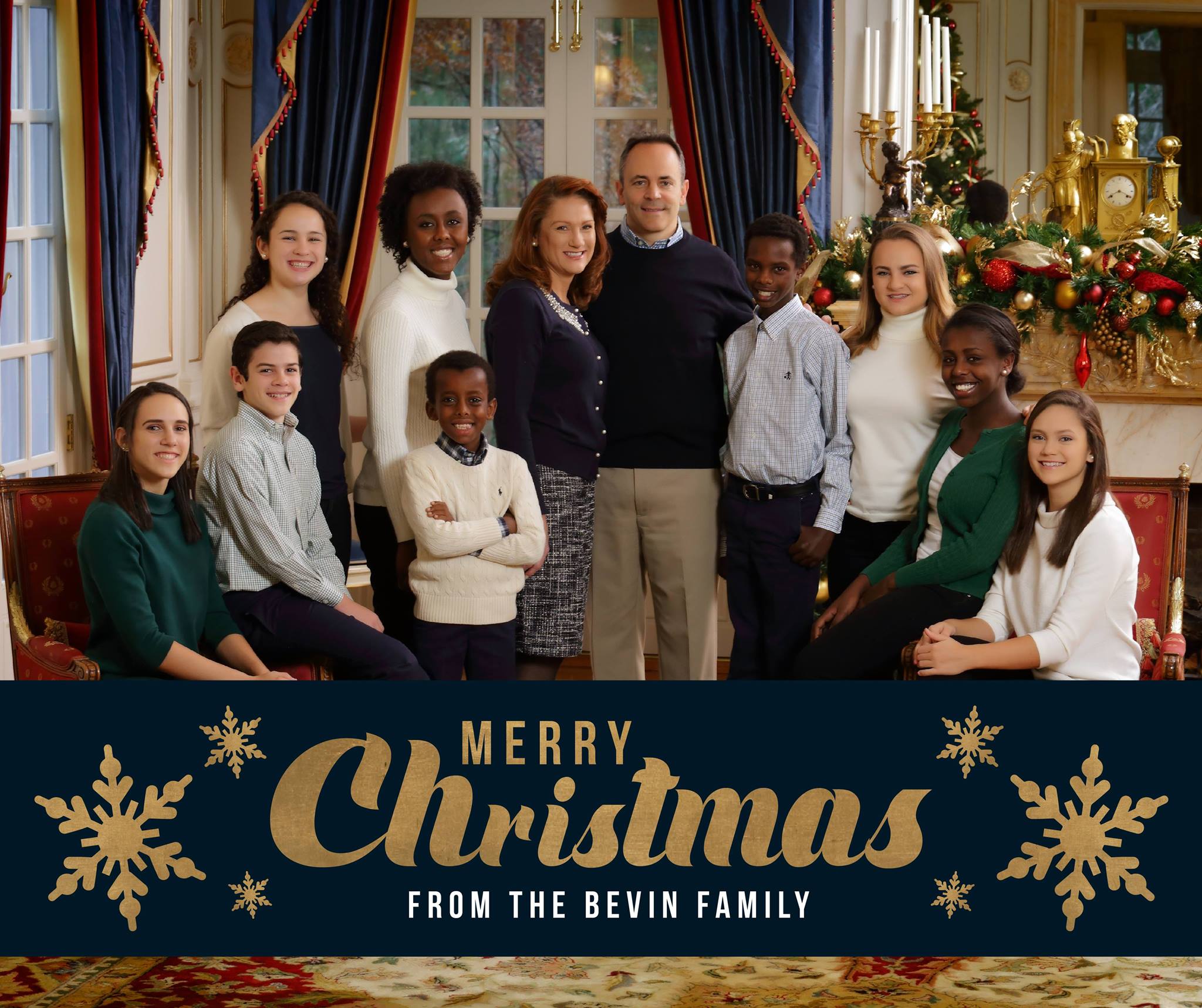 Matt Bevin family photo