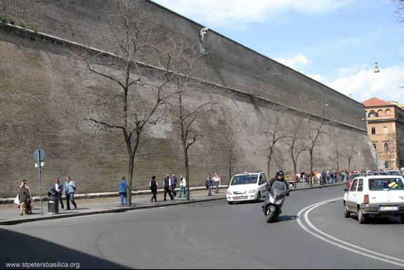 Vatican walled city