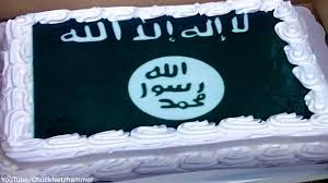 Isis flag cake made by Walmart after they refused to make a Confederate flag cake!